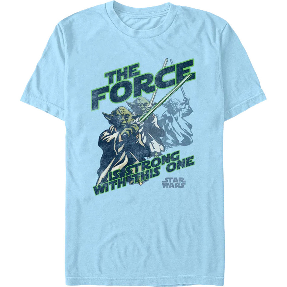 Yoda The Force Is Strong With This One Star Wars Tshirt